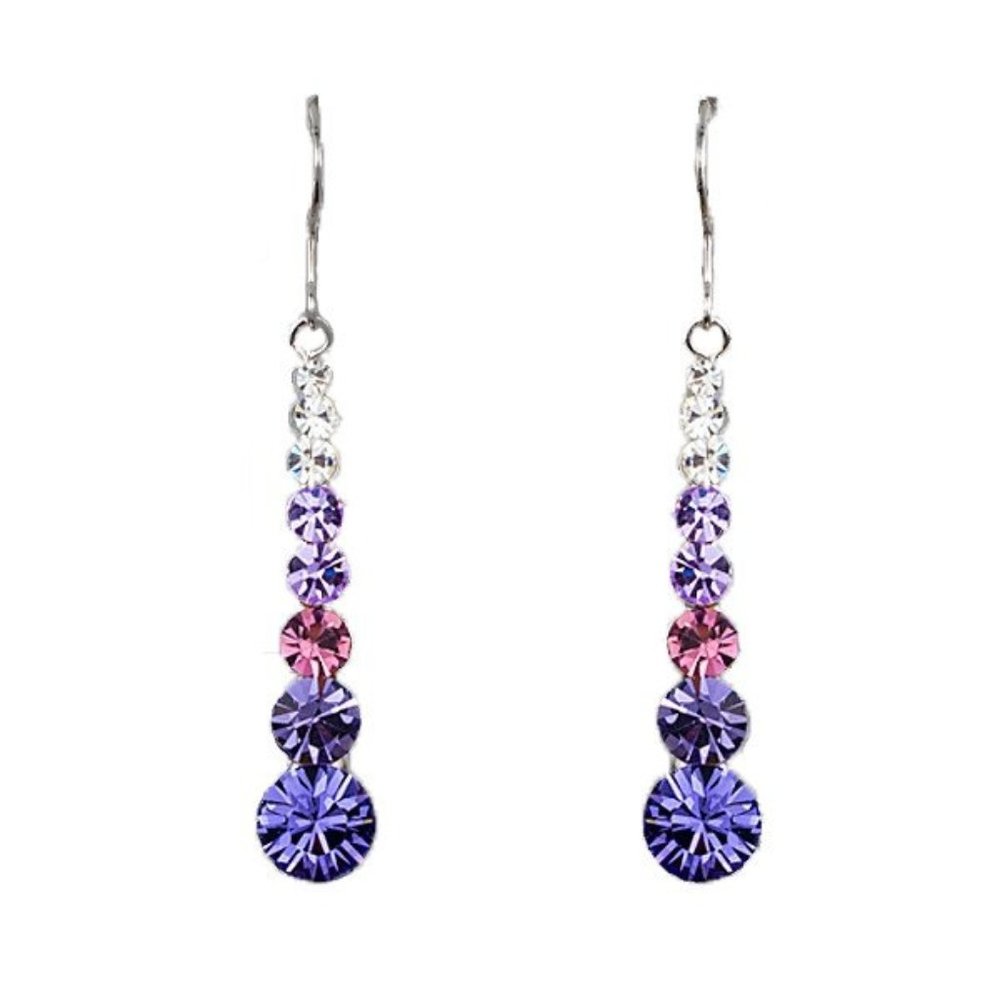 MOTHER’S DAY PRE-SALE  💐 
Purple Austrian Crystal drop earringss